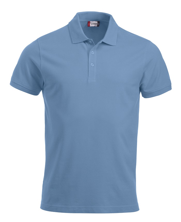 DPG Clique Classic Lincoln S/S Polo lichtblauw