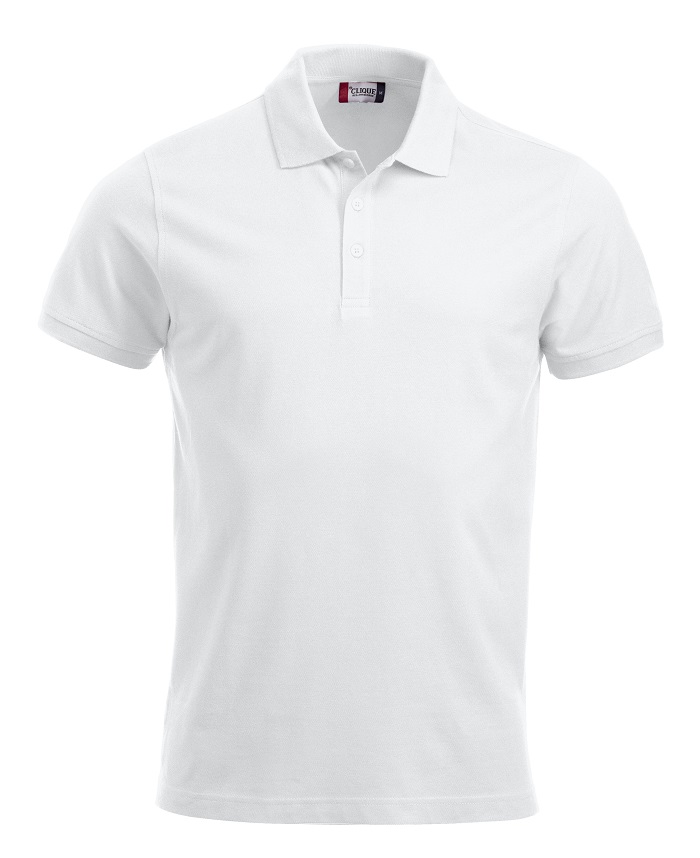 DPG Clique Classic Lincoln S/S Polo wit