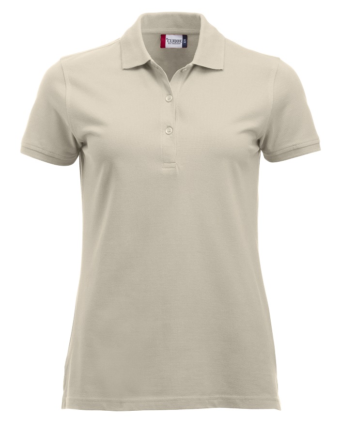 DPG Clique Classic Marion S/S Polo licht khaki