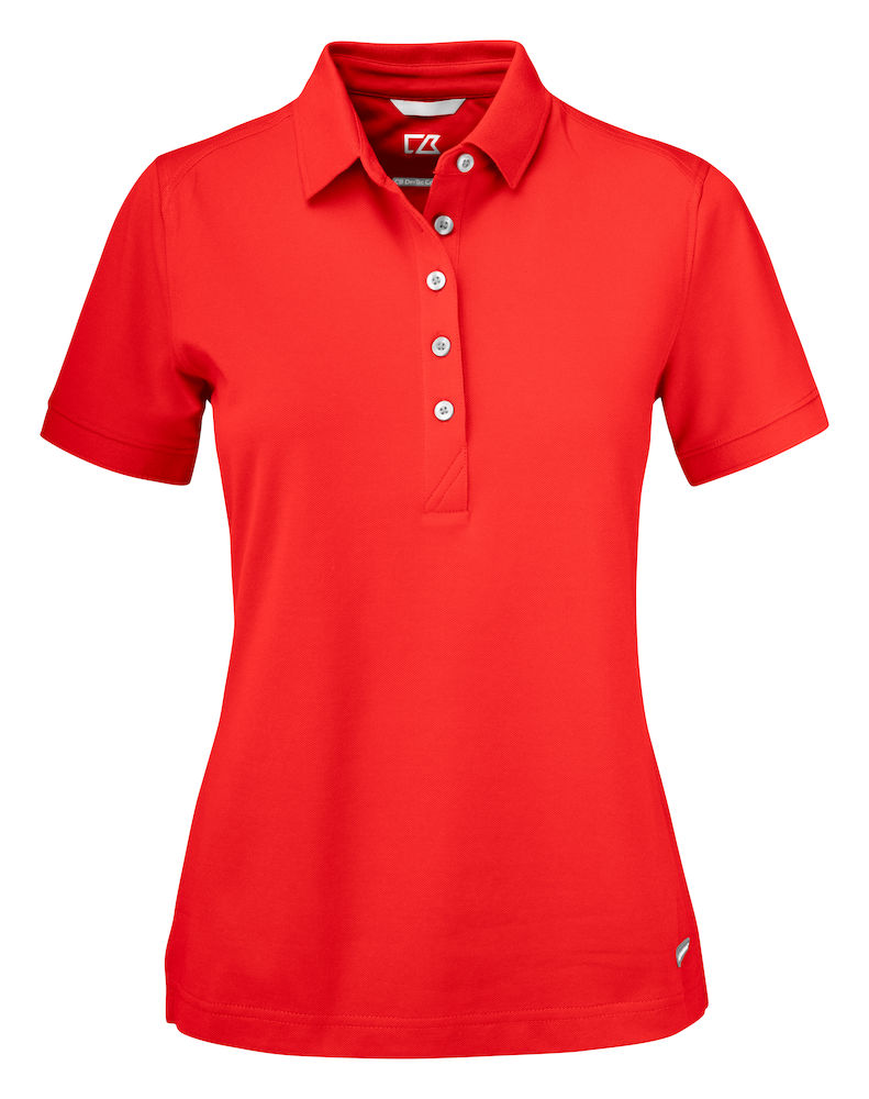 DPG Cutter & Buck Advantage Polo Women rood