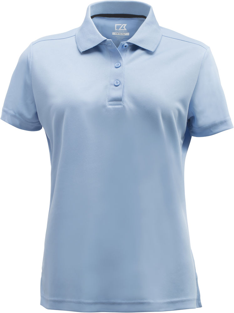 DPG Cutter & Buck Kelowna Polo Women lichtblauw