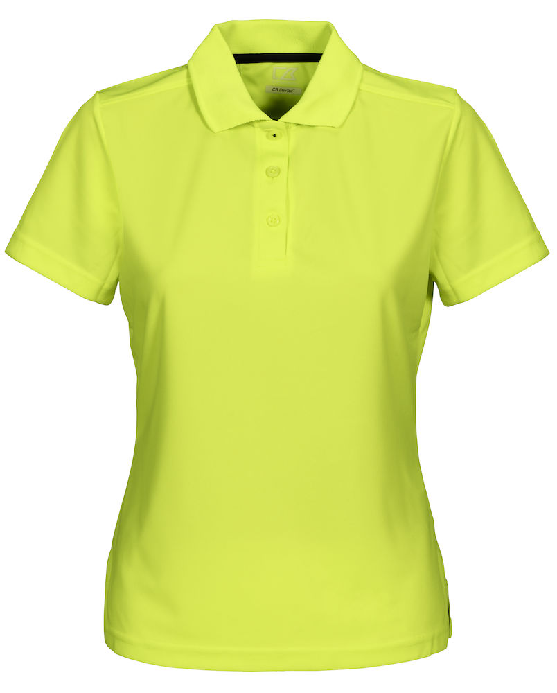 DPG Cutter & Buck Kelowna Polo Women neon geel