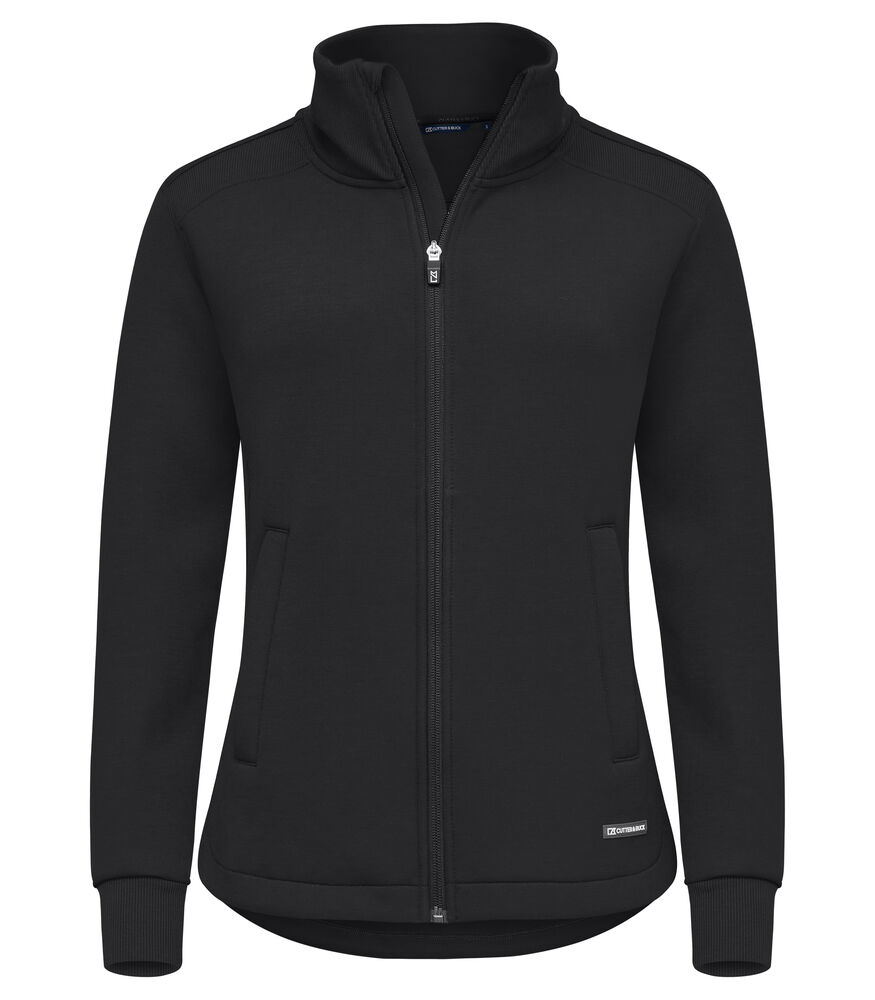 DPG Cutter & Buck Pemberton Cardigan FZ Women zwart