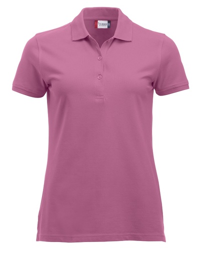 DPG Clique Classic Marion S/S Polo helder roze