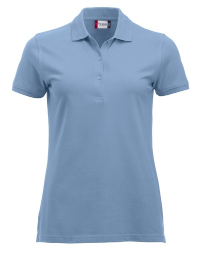 DPG Clique Classic Marion S/S Polo lichtblauw
