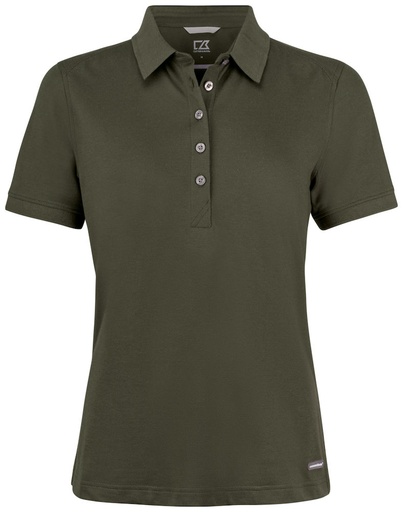 DPG Cutter & Buck Advantage Polo Women ivy groen