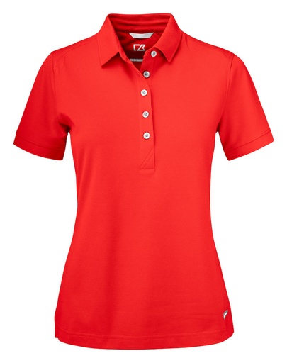 DPG Cutter & Buck Advantage Polo Women rood