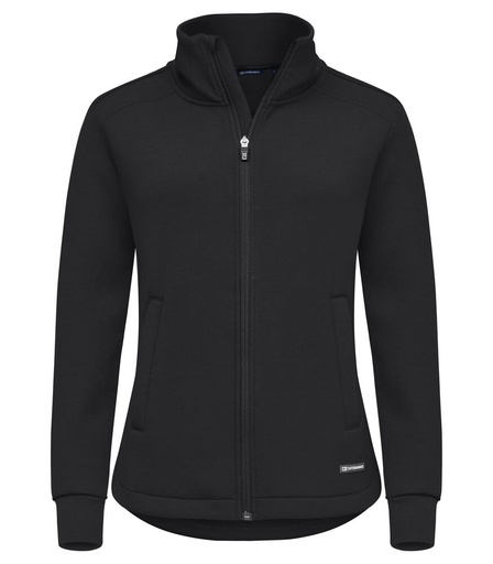 DPG Cutter & Buck Pemberton Cardigan FZ Women zwart